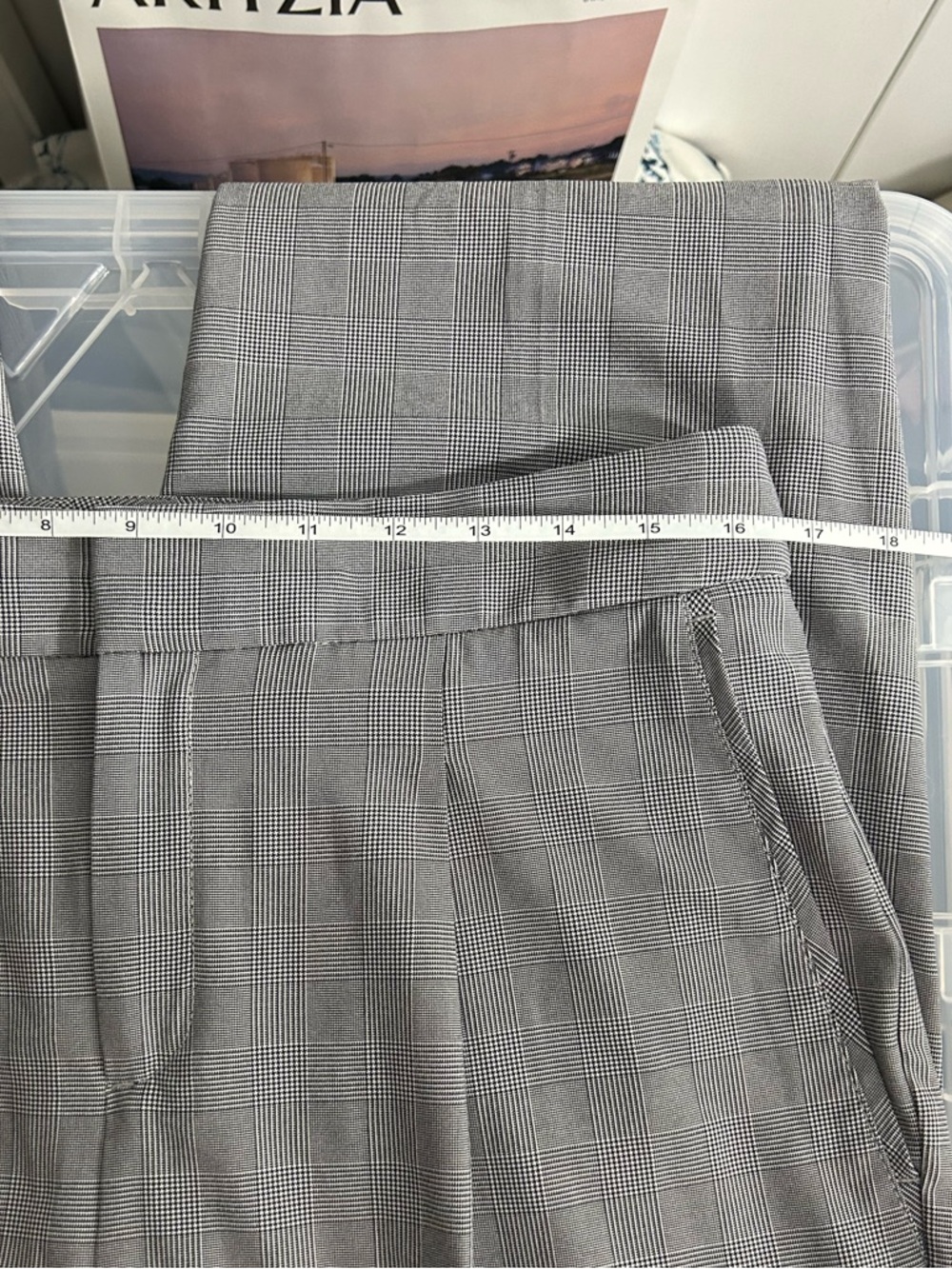 Banana Republic High Rise Tapered Performance Stretch Pants Size 10 Long - Picture 10 of 11